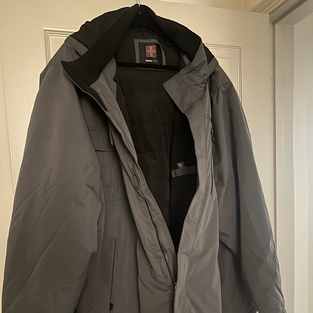 Swiss Tech Charcoal Performance Jacket - image 1